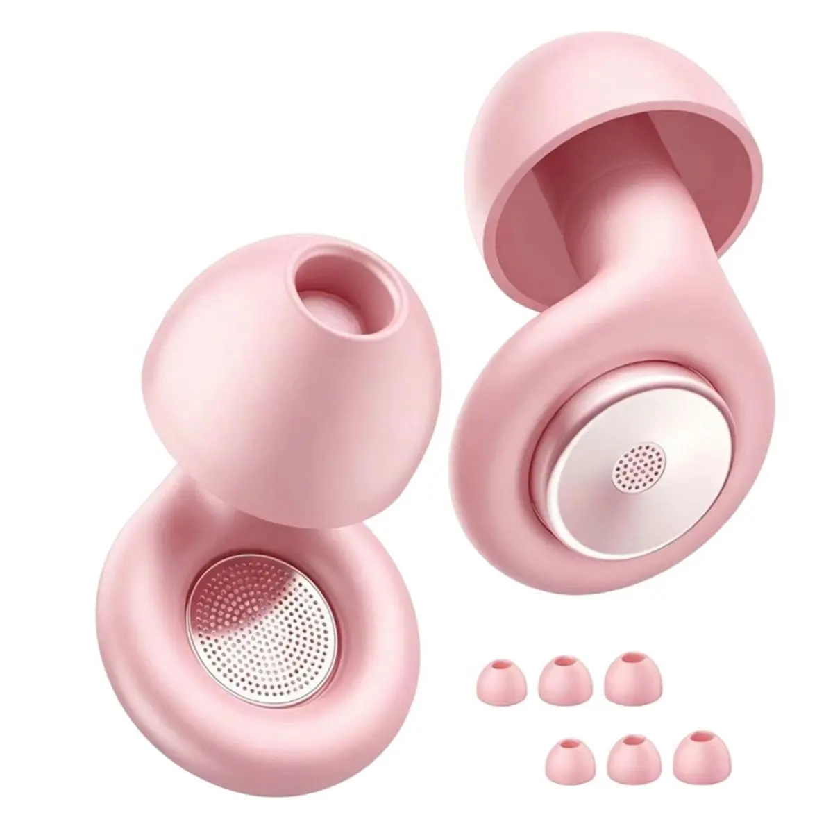 【CYBER MONDAY】Ear Plugs for Sleeping Noise Cancelling EarPlugs for Noise Reduction Perfect for Focus and Relaxation Pink