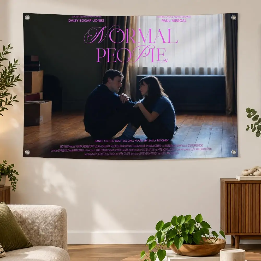 Series N-Normal People Flags Banner Decor for Bedroom,Garden,Party,Club,Gaming Room,Indoor Outdoor