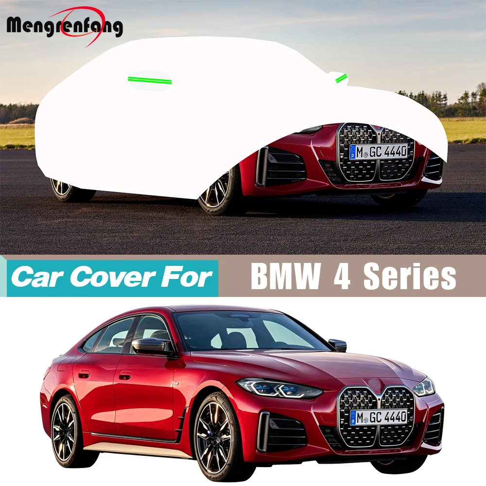 Car Cover Sun Rain Snow Scratch Resistant Windproof Auto Cover For BMW 4 Series F32 F33 F36 G22 G23 G26 2013-2027
