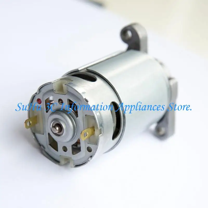 Power Tool Parts Lithium Electric Accessories 21V High Power Motor with Conical Gear 60W-120W RS550 Motor