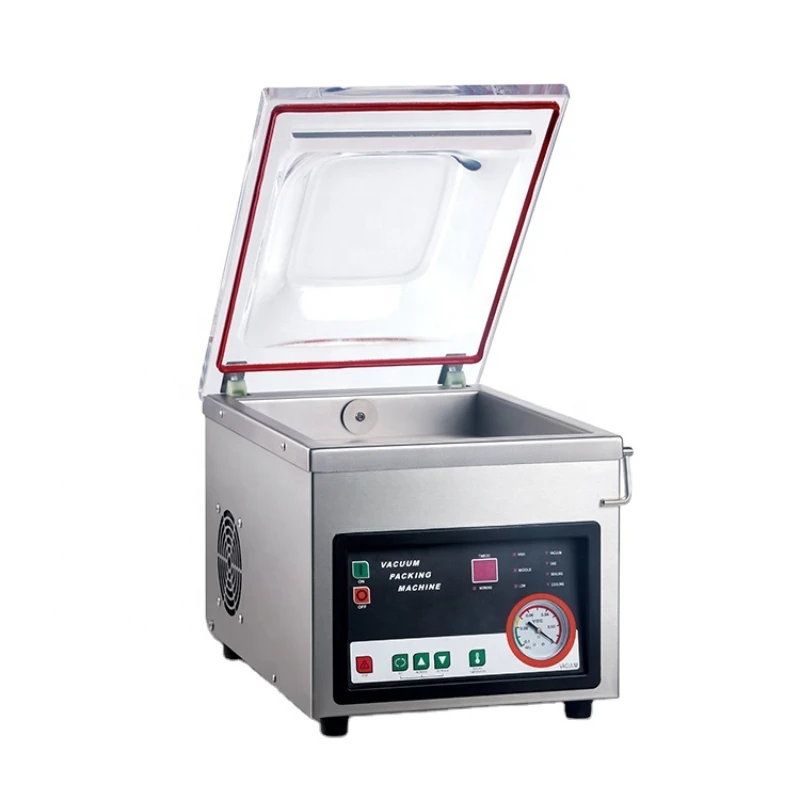 

DZ-260PD Single Chamber Desktop Vacuum Packaging Machine for food