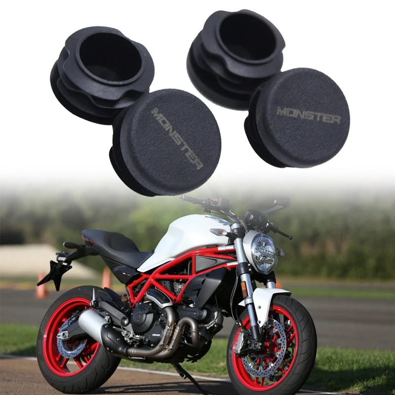 

For Ducati Scrambler Classic Motorcycle Frame Hole Cover Caps Plug Decorative Frame Cap Set Monster 797 2017-2021 Accessories