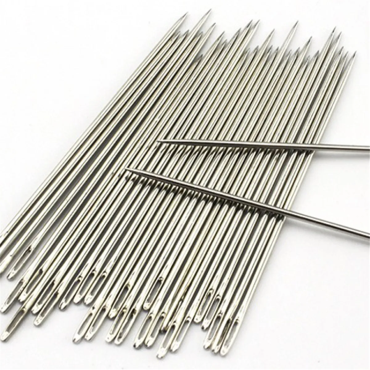 Stainless Steel Big Eye Stitching Needles Sew Fishing Net Needle 10/12/15cm