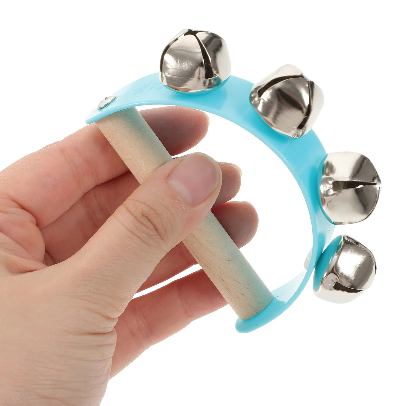 3Pcs Handbell Portable Shaking Percussion Instrument Kids Music Stage Performance Party Fun Educational Sensory Play