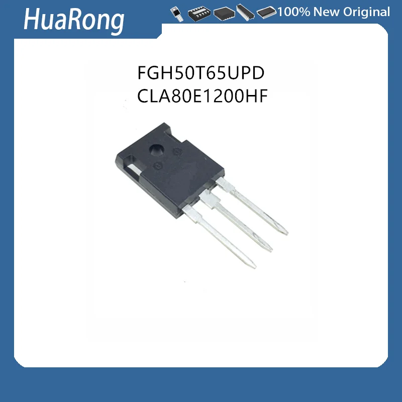 

10 шт./лот FGH50T65UPD FGH50T65 CLA80E1200HF CLA80E1200 TO-247