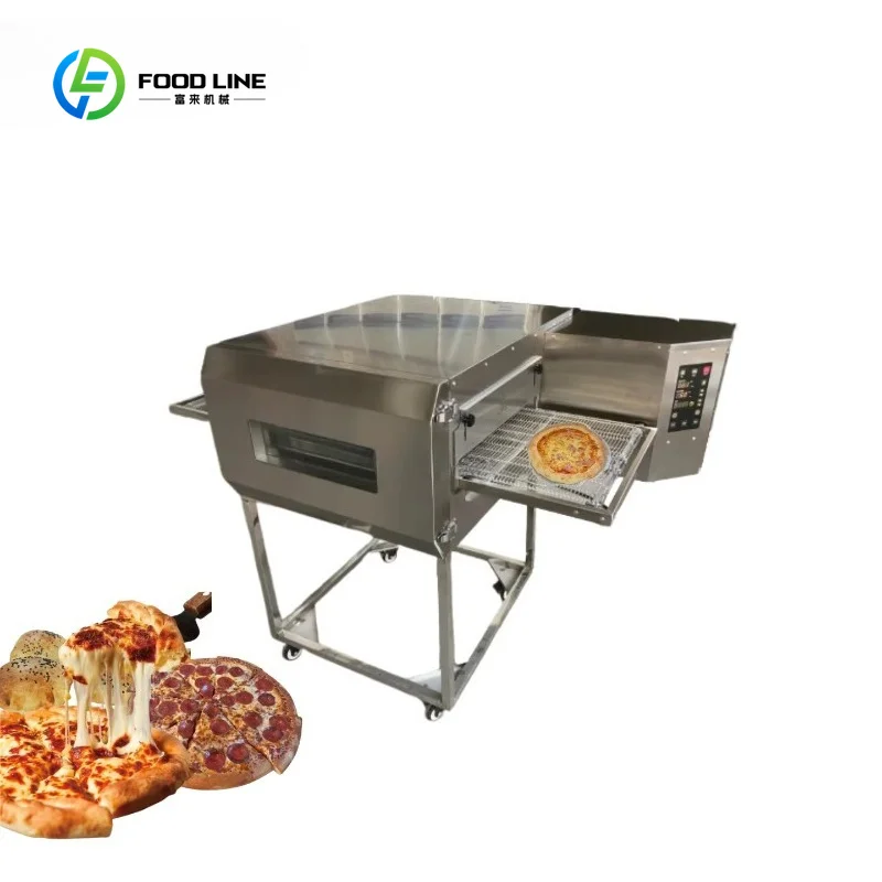 Customized Gas Conveyor Oven Convection Baking Professional Pizza Oven with Olympia Burner for Chain Stores