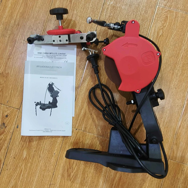 

2025High Quality 85W Multi-angle Electric Chain Saw Grinding Machine With Alum Brake Handle Brushless Motor Sharpener Low Noise
