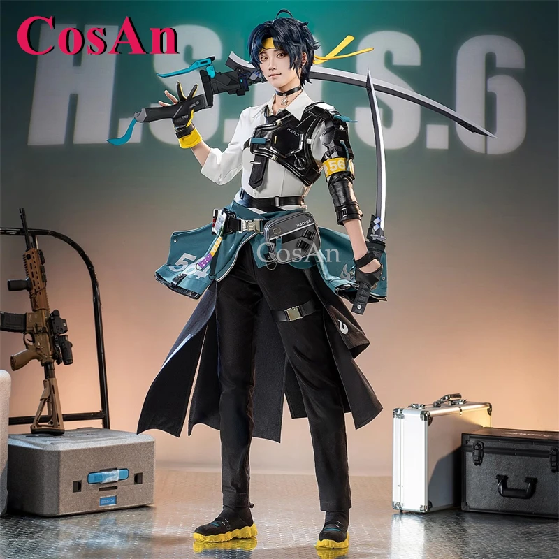 

Костюмы для косплея Асабы Харумасы из игры Zenless Zone Zero: стильная боевая униформа для Хэллоуина и ролевых игр