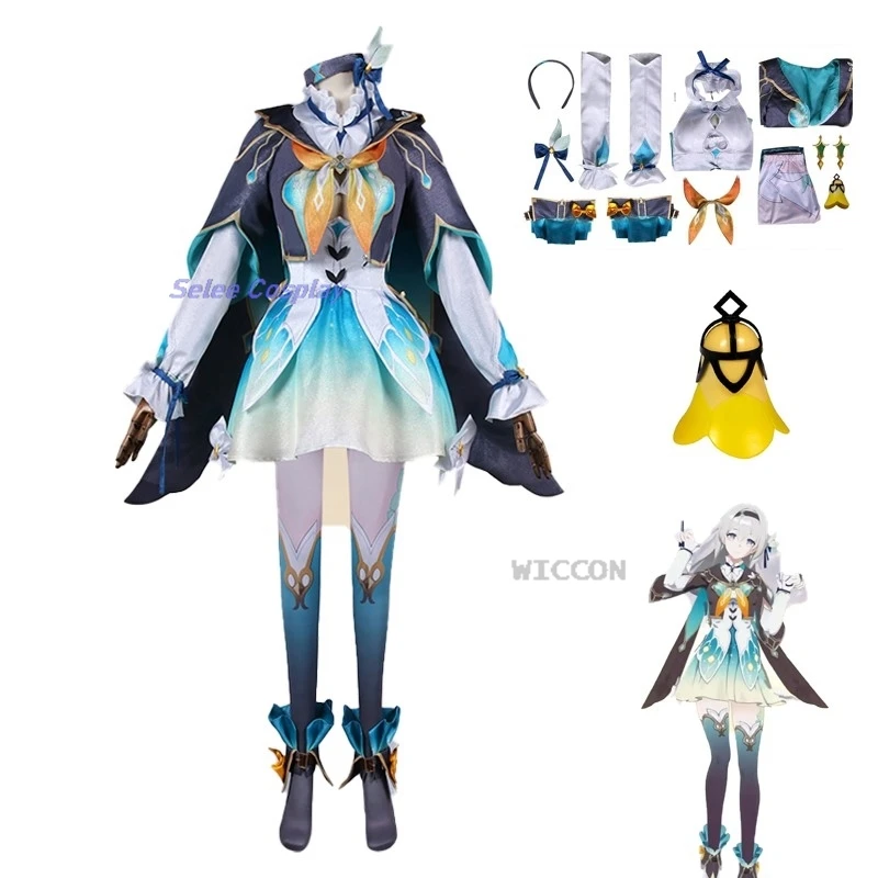 

Firefly Cosplau Game Honkai Star Rail Cosplay Costume Uniform Clothes Anime Cosplay Women Halloween Cute Party Suit Girls Honkai