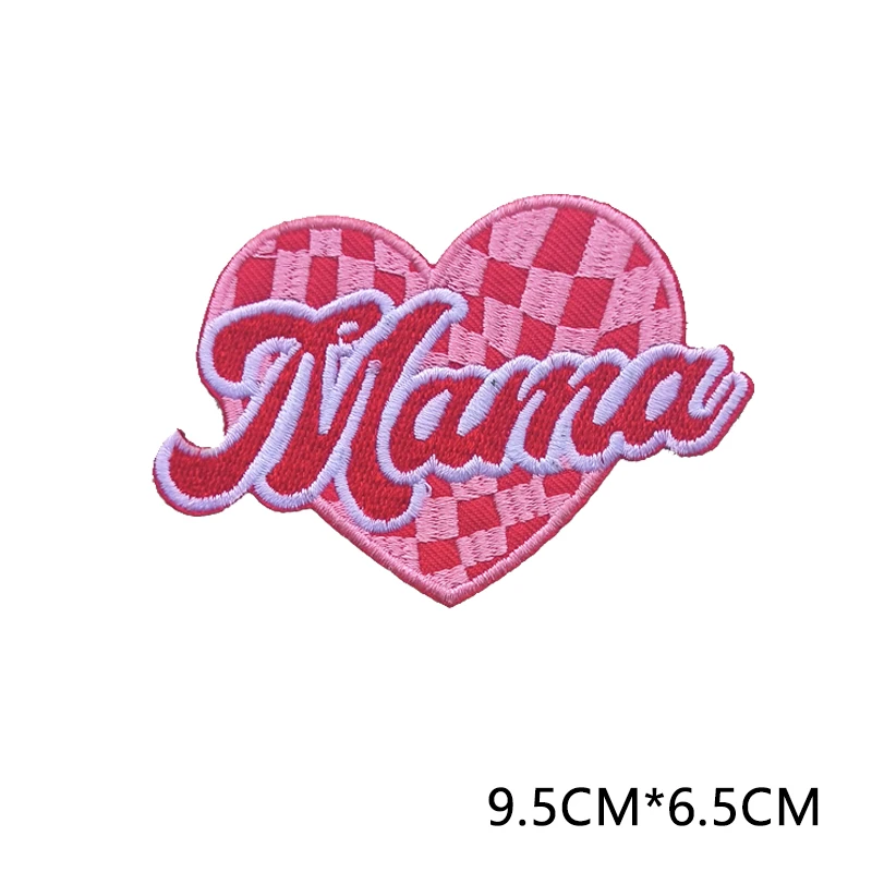 Game Day Emblem Clothing Accessories Badge Sticker Embroidered Embroidery Sticker Iron-on Patches