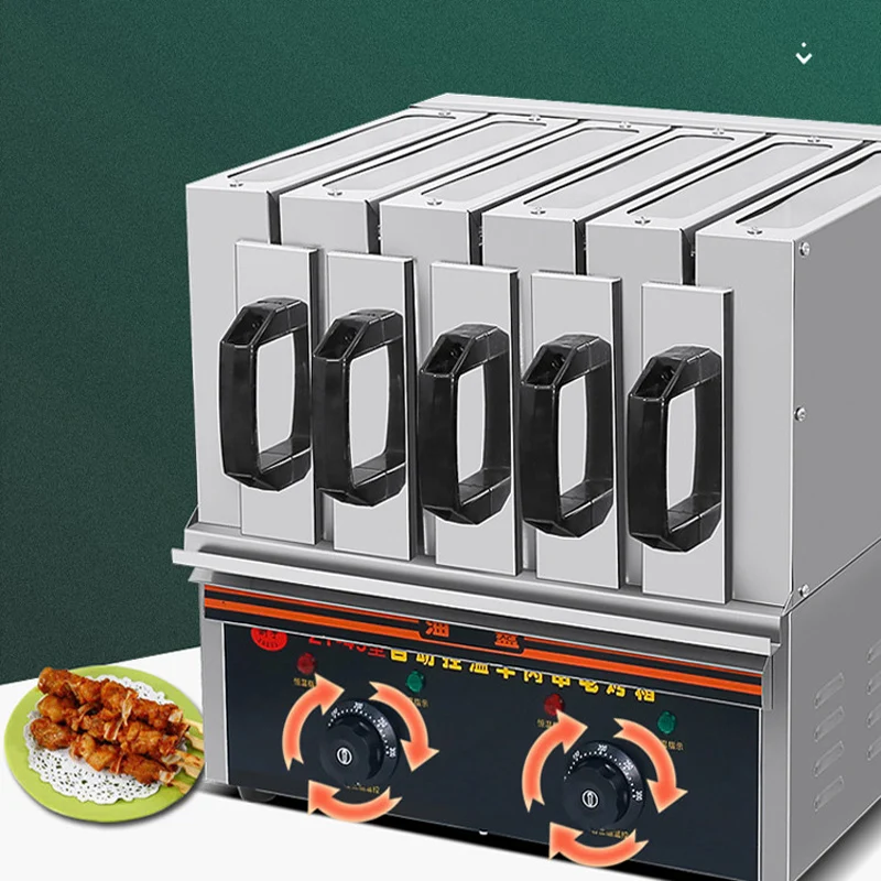 Электрическая экологически чистая машина для приготовления барбекю, машина для приготовления кебаба из баранины, печь для шашлыков