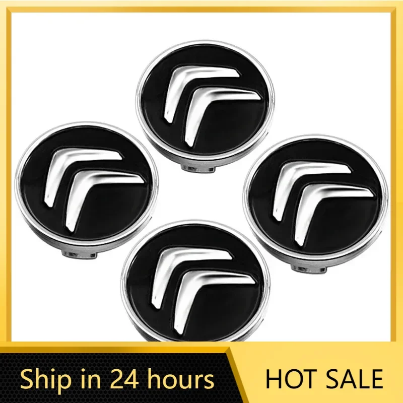 

Car Sticker 60MM Car Wheel Center Hub Caps Cover For Citroen C6 C8 C2 C3 C4 C5 C1 Berling Xsara Picasso DS3 DS4 DS6 DS5 Exterior