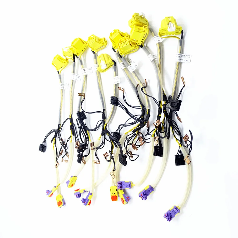 10Pcs Car Low with MultiFunction Steering Wheel Wiring Harness Cable Plug Adapter for Jetta 5 Golf 6 5K0971584C 5K0 971 584C