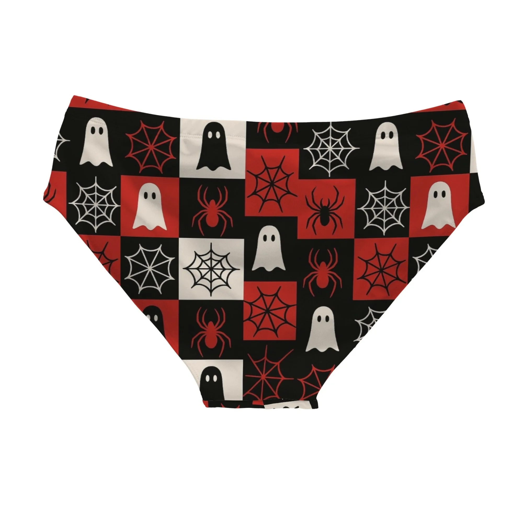 Ghost Spider Web Swim Trunks Slim Fit Durable Drawstring Triangle Swim Trunks Water Parks Island Sunbathing Men's Vacations Gift