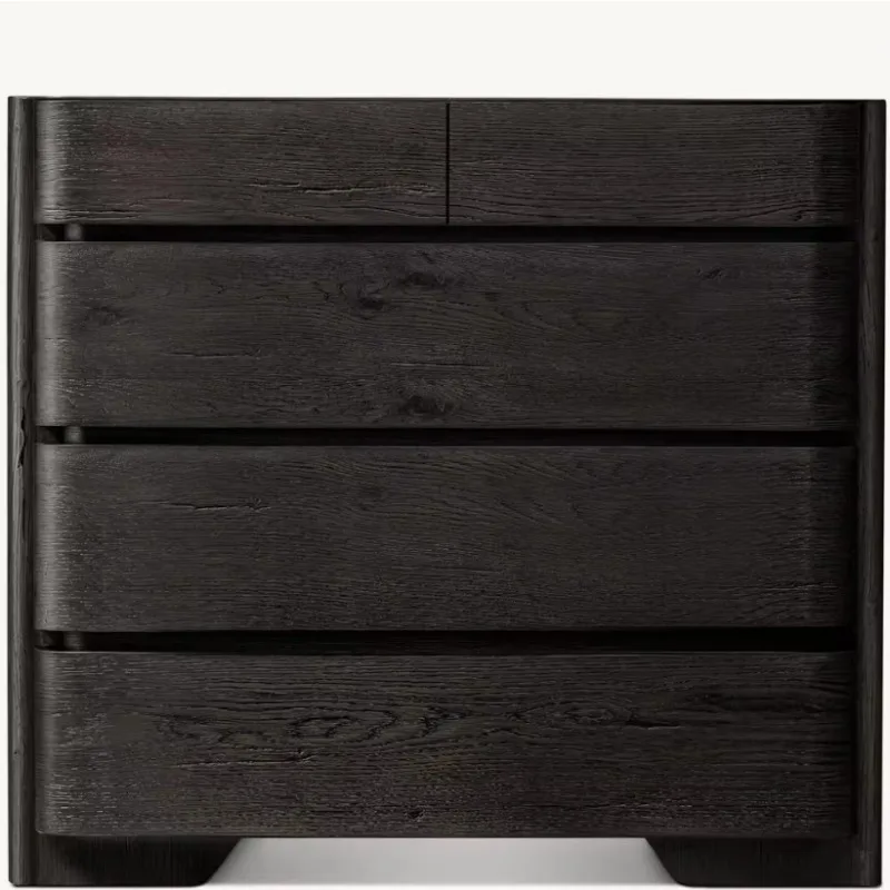 Solid wood high-end luxury series, designer chest of drawers-5 chest of drawers-exquisite chest of drawers