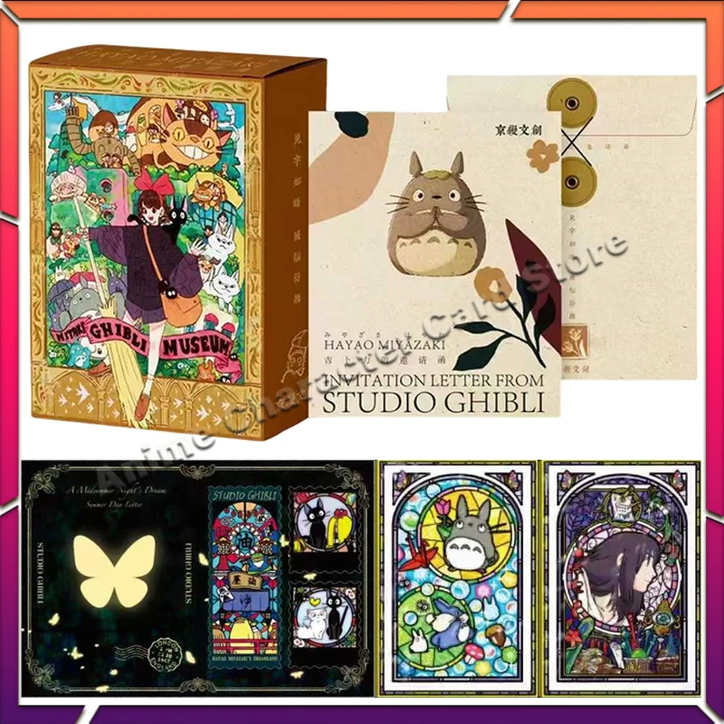 

New Miyazaki Hayao Card Anime Collection Cards Childhood Memories Cherished Children's Toy Birthday Gifts