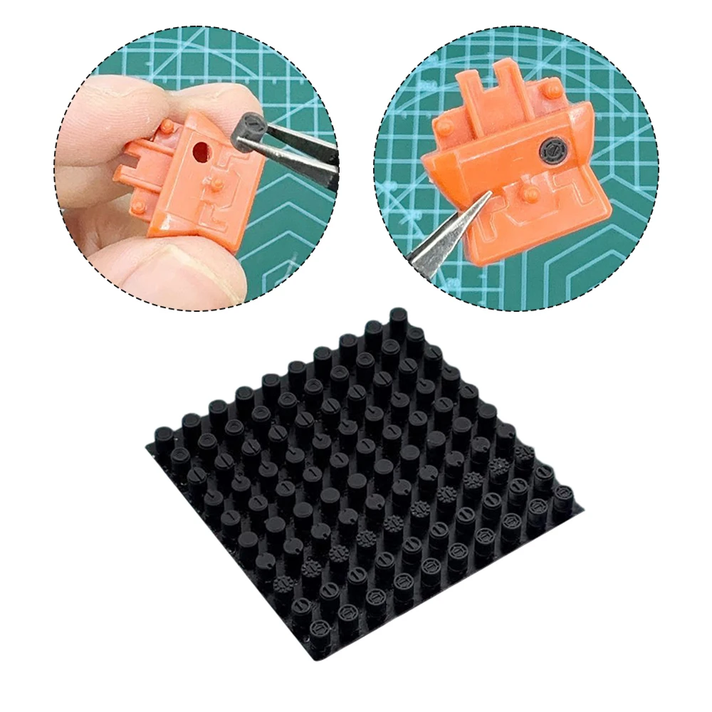 Model Detailing Parts Mold Rivets Diameter 2mm/3mm Model Kit For Detail-Up Hex Rivet Nuts 4mm Height