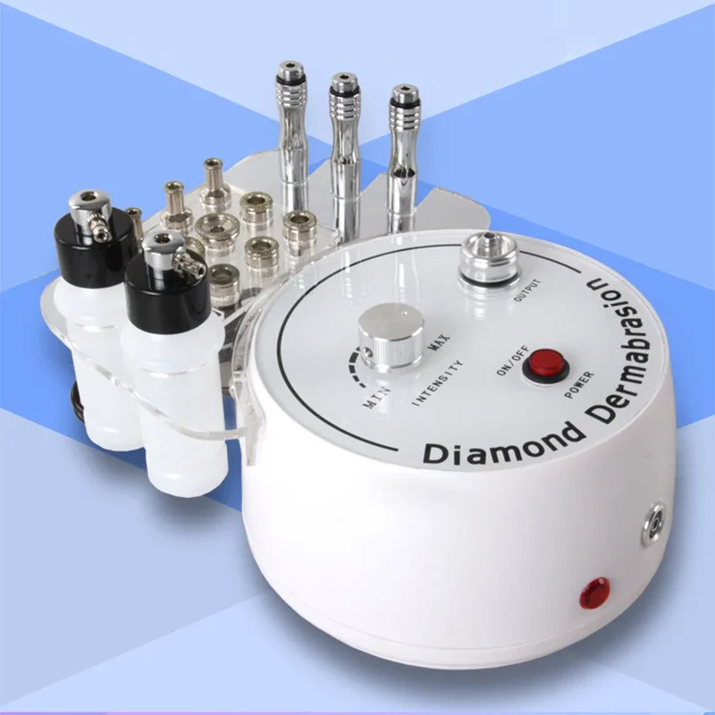 LB112 Rettificatrice per la pelle micro-scolpire il diamante tre in uno Dispositivo di bellezza multifunzionale Dispositivo di aspirazione dei punti neri