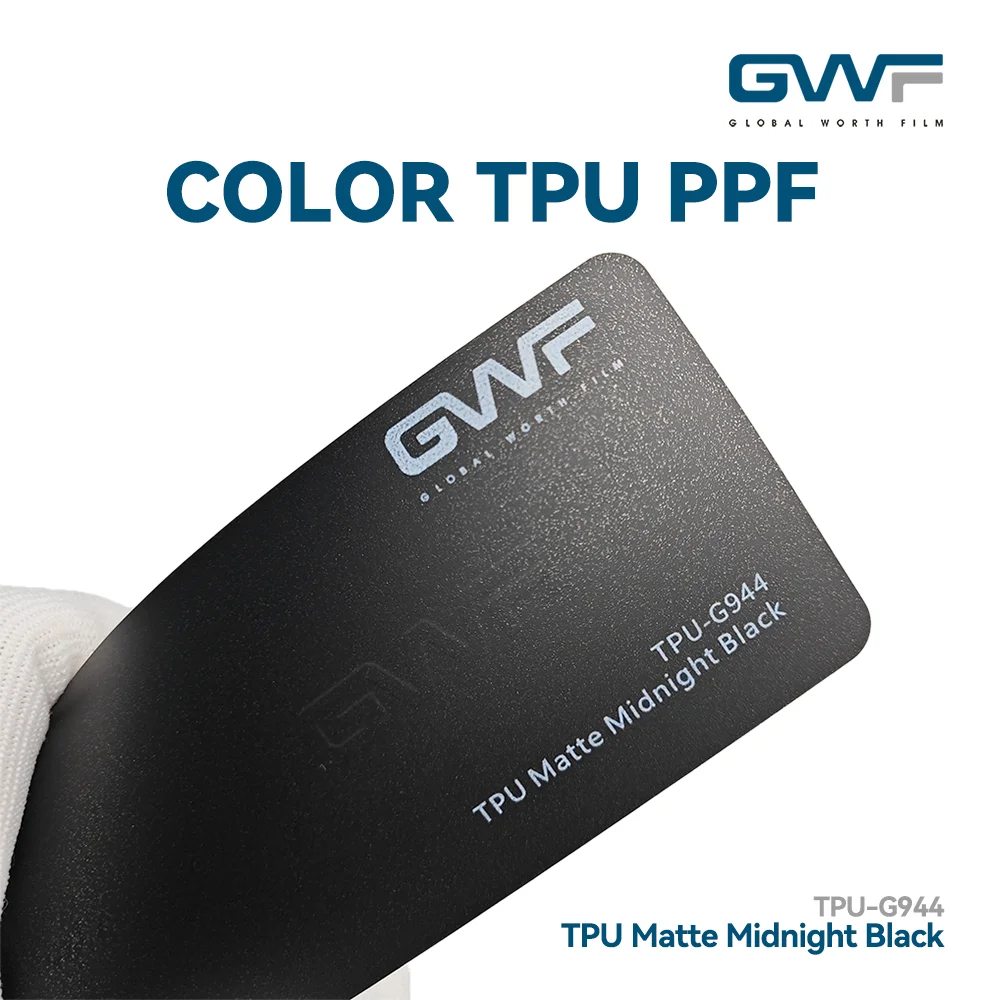 10 Year Warranty Premium Matte Stain Black TPU PPF Anti Yellowing Self Healing Car Color Change Protection Film
