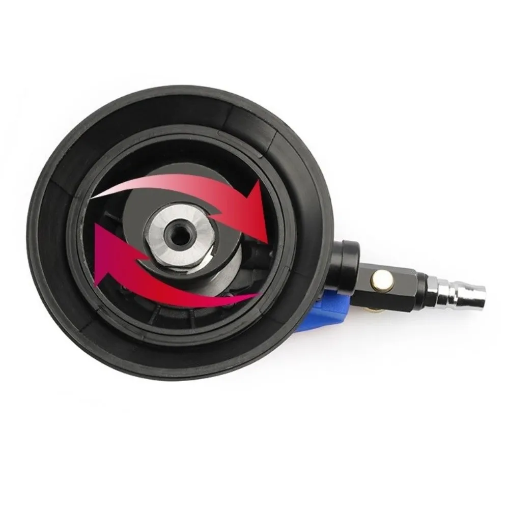 Creative 5 Inch Pneumatic Orbital Sander 12000rpm Lightweight Air Polisher Metal Car Body Grinder Auto Detailing