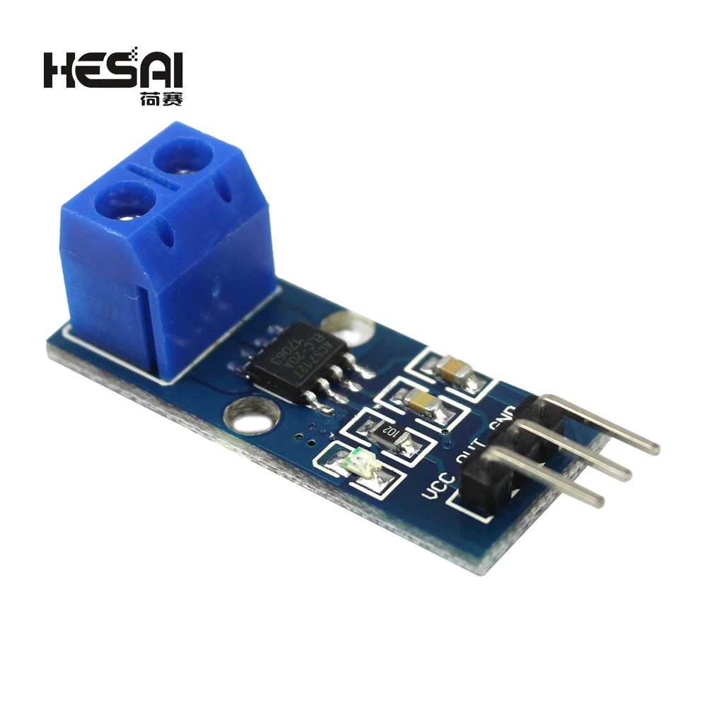 Hall Current Sensor Module ACS712T module 20A  Hall Current Sensor Module 20A