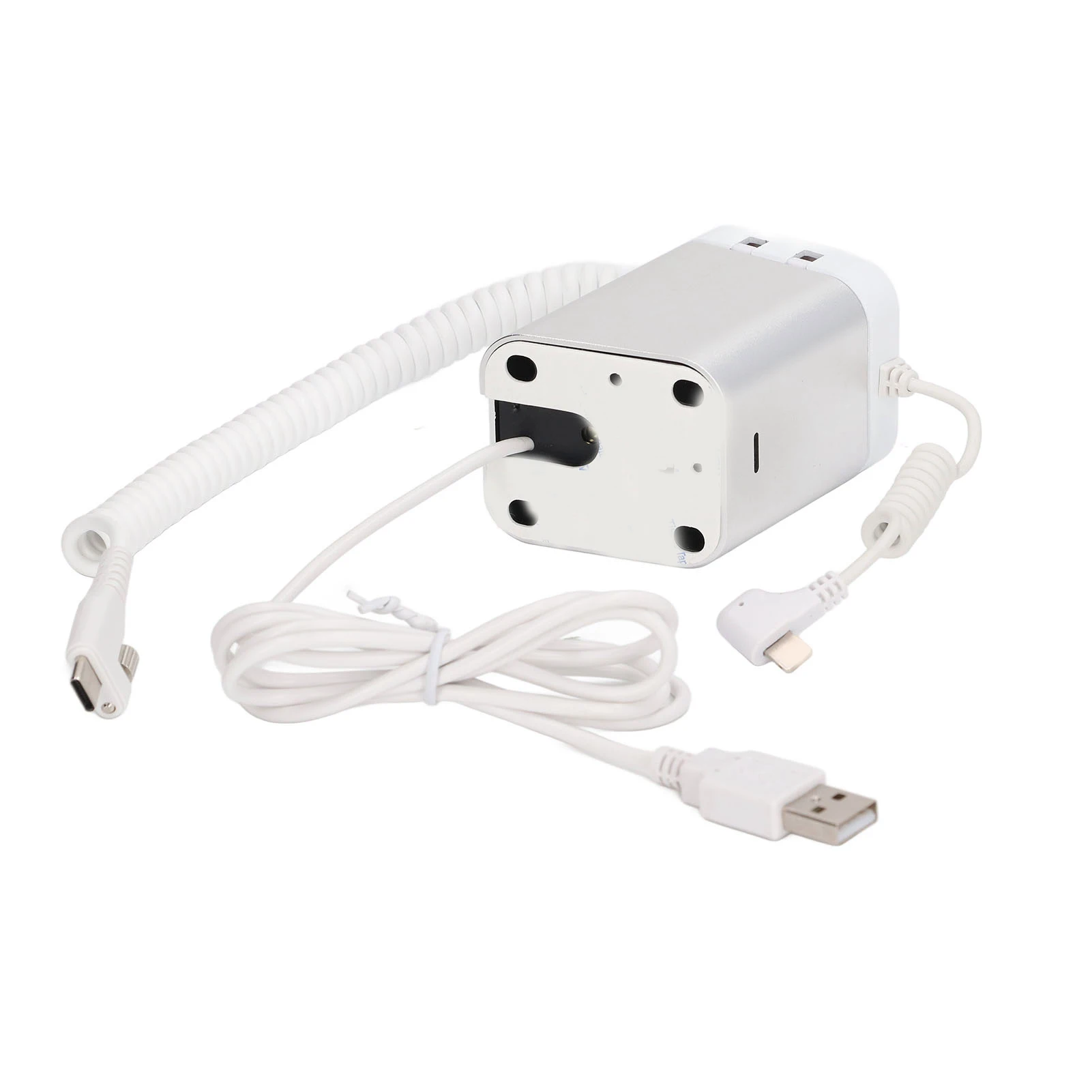 Anti Theft Cell Phone Holder Display Stand 95‑120dB Security Alarm Charging Function for Cell Phones Tablets Type C Port