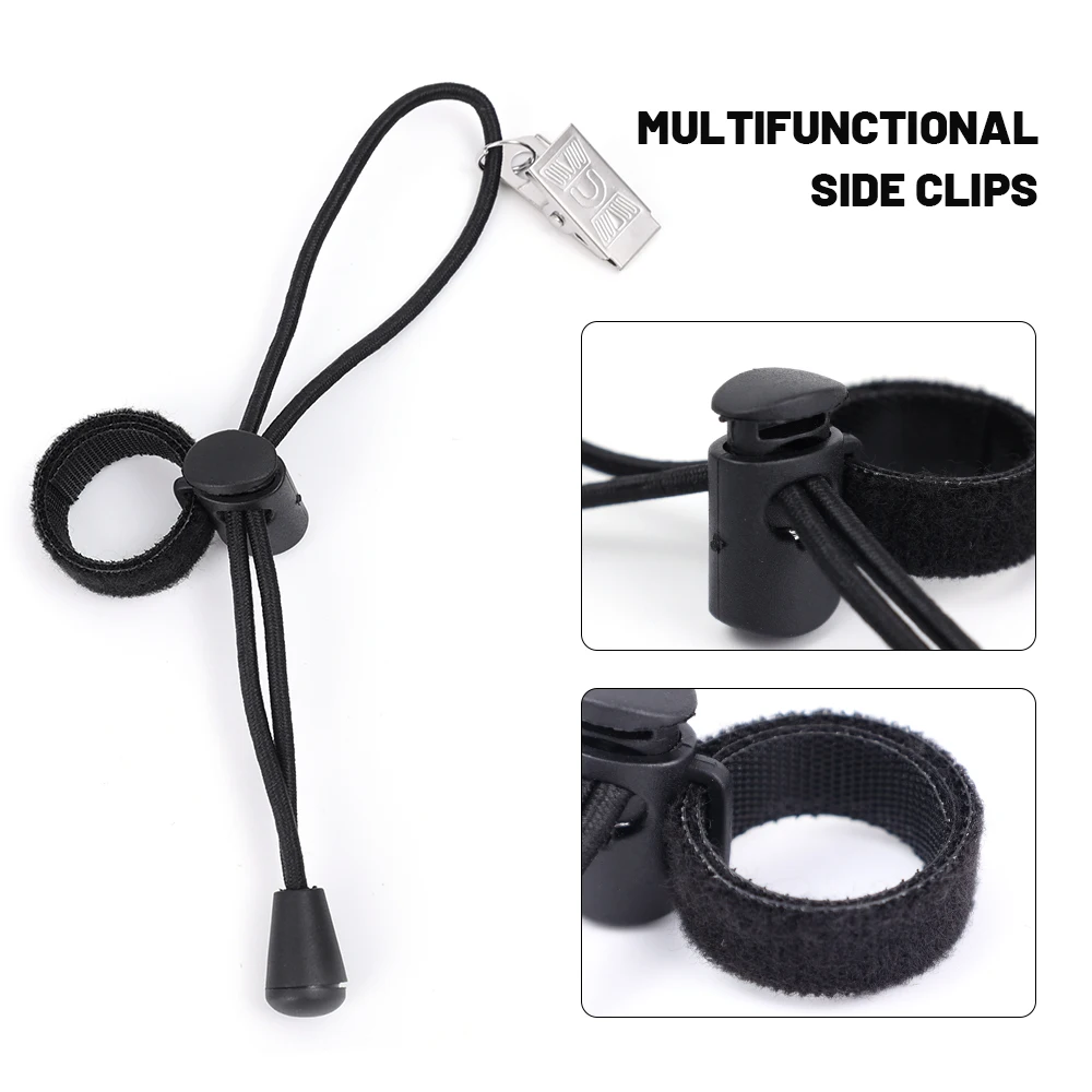 1/12pcs Photography Side Clamps Adjustable Elastic Cord Background Clips Fixed Muslin Green Screen Backdrop Support Video Studio