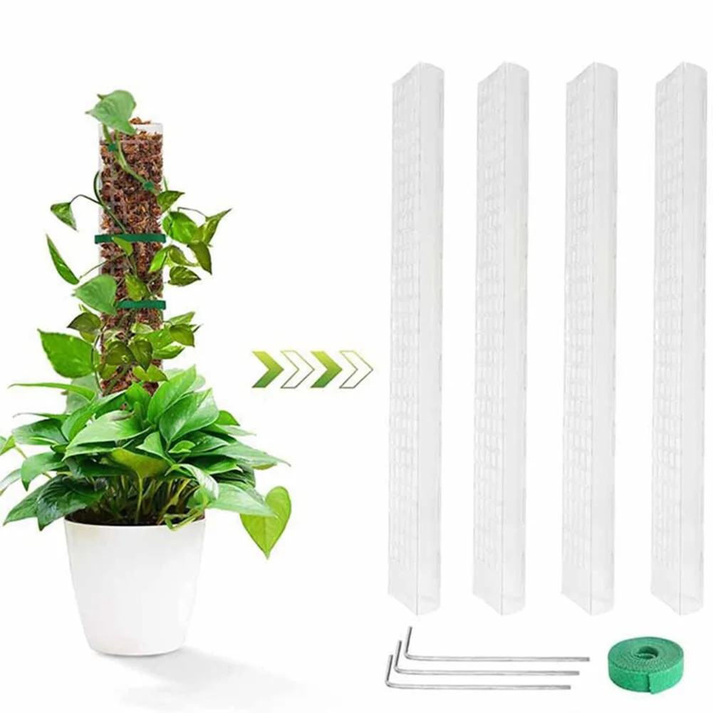 

Vertical Growth Support Pole Accessory 24*4 Inches Climbing Plants Enhances Plant Growth Lightweight And Sturdy