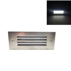 LED Deck Step Light 15Leds Underground Lamp Recessed Stair Paitio ground Spot Light Floor Garden Landscape Wall Outdoor Lighting