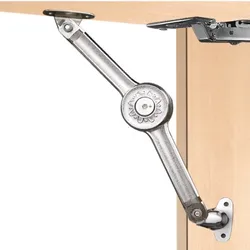 1Pcs Randomly Stop Hydraulic Hinges Kitchen Cabinet Door Adjustable Polish Hinge Furniture Lift Up Flap Stay Support Hardware