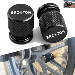 Tyre Valve Cap For BRIXTON Cromwell 125 250 1200 Crossfire 500 Storr 500 Sunray 125 Accessories CNC Aluminum Wheel 1 Pair