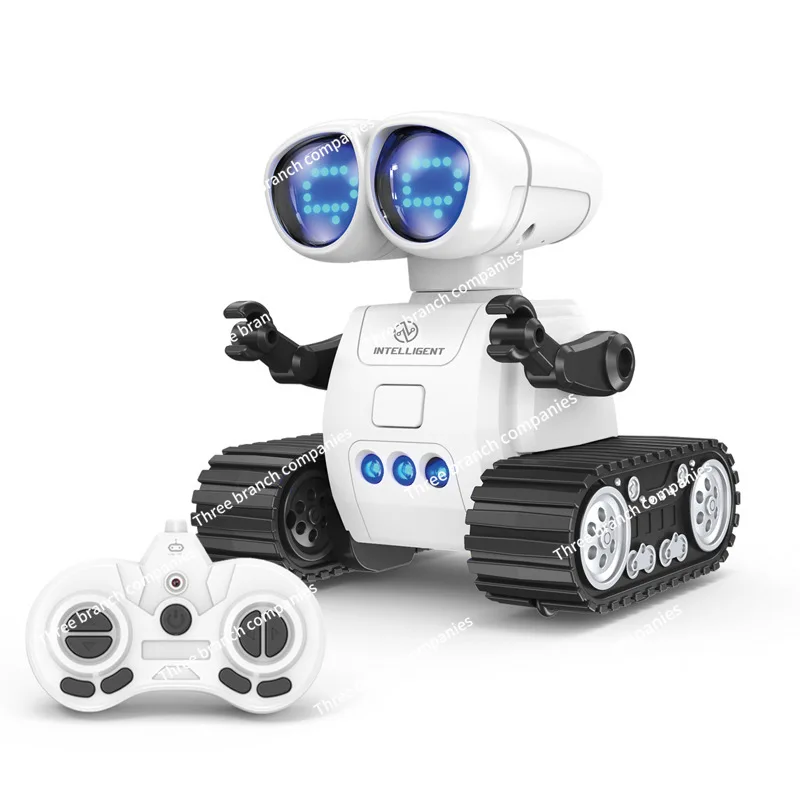 

Mini Remote Control Programming Robot Music Light Pattern Switching Intercom Robot Gesture Induction