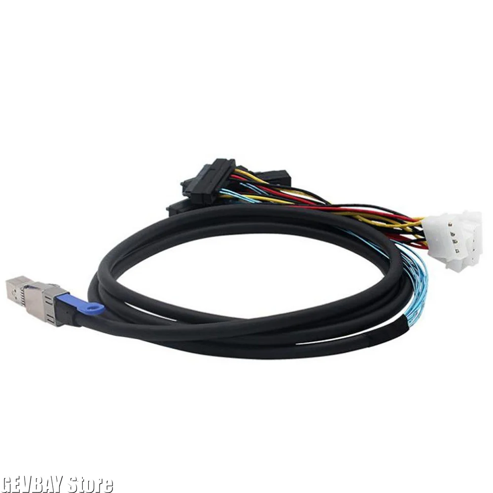 SFF-8644 To SFF-8482 Cable for Server SwitchComputer Accessories 1m 2m New G0502 External Hard Disk Cable Mini SAS Cable