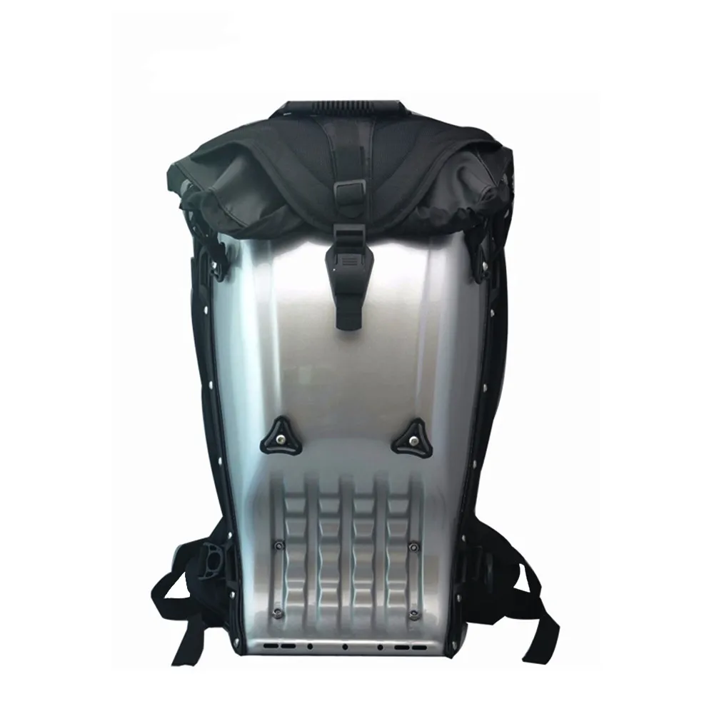 Outdoor Backpack Waterproof ABS Material Racing Motorcycle Hard Shells Backpack
