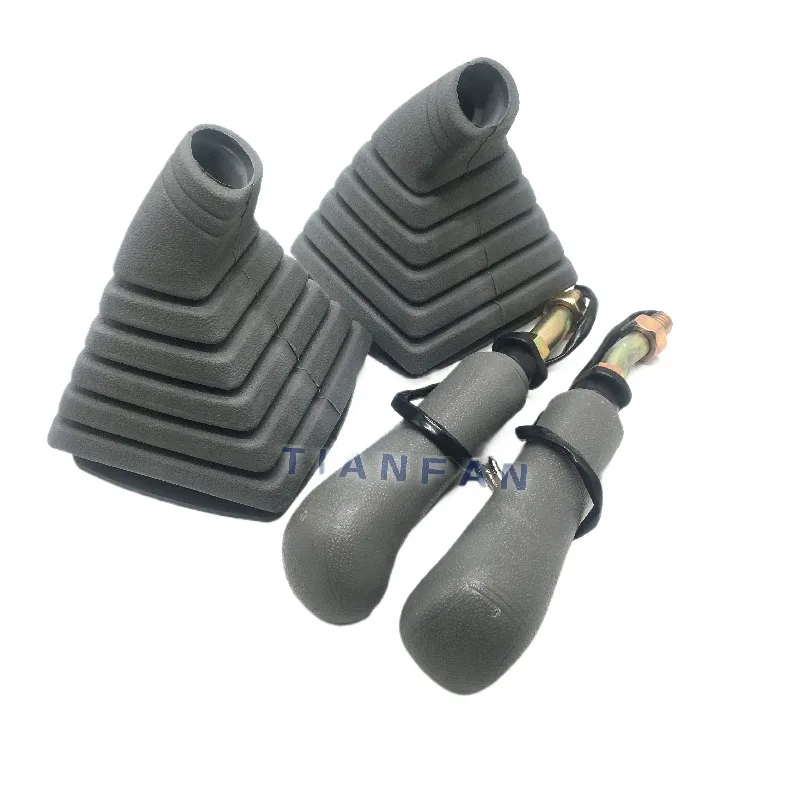 For Doosan Daewoo Dh55 60 80 220 225 5operating Lever Handle Dirt Proof Cover Handle Glue Excavator Parts