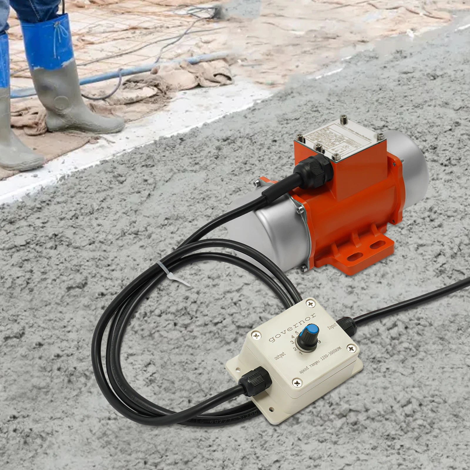 Koplettes Set aus bürstenlose Gleichstrootor it hoher Drehzahl, 18-OSFET-Controller und 3-stufige Gashebel