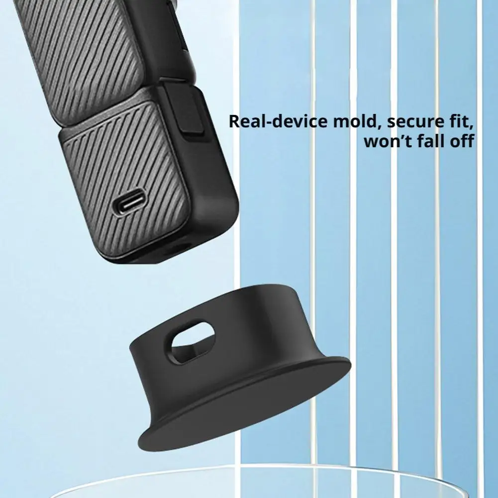 For Dji Osmo Pocket 4 Silicone Protective Cover BASE For Anti-slip Fixed Camera Expansion Bracket Base
