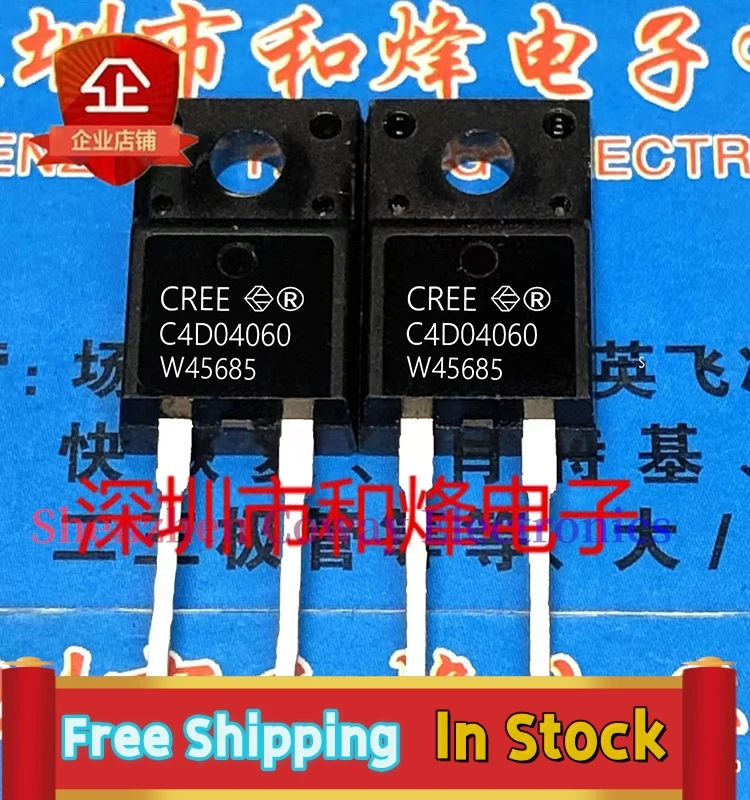 

10PCS-30PCS C4D04060F C4D04060 TO-220F MOS In Stock Fast Shipping