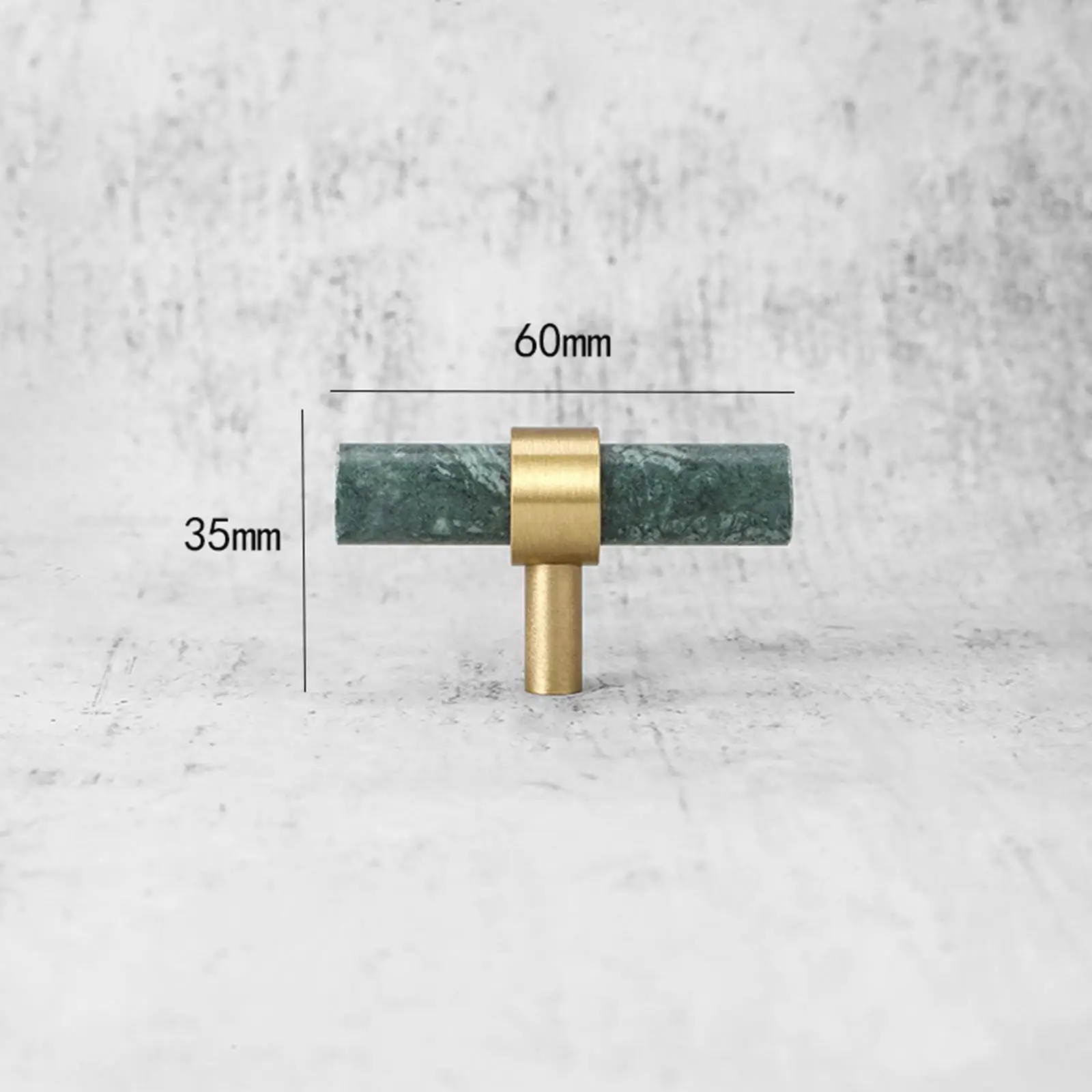 Marble and Brass Cabinet Handle Round Drawer Pull for Multi-door Furniture Elegant Interior Room Upgrade