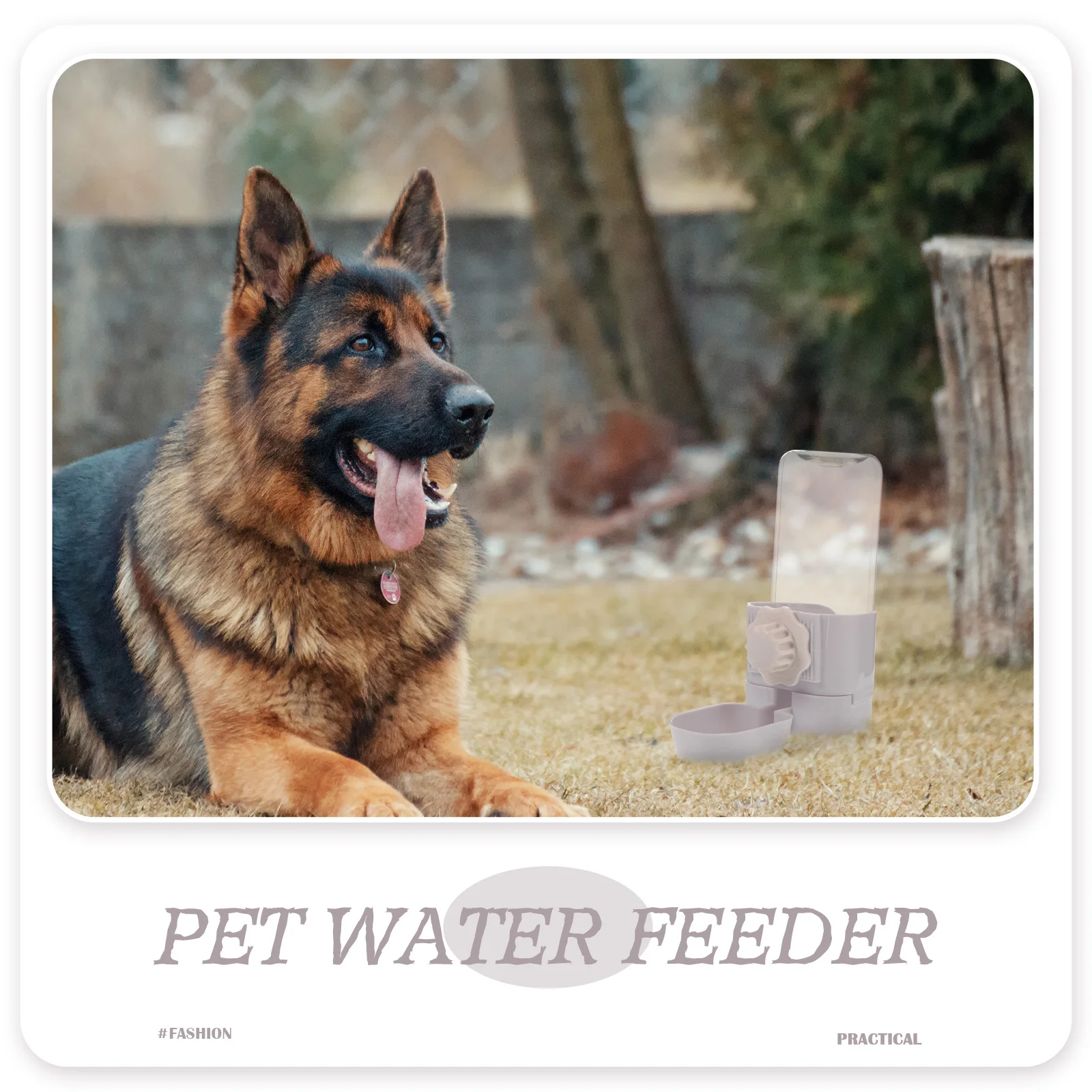 

Pet Hanging Water Feeder Automatic Dog Cat Puppy Water Bottle Plastic Dispenser for Small Pets Pet Cage Supply