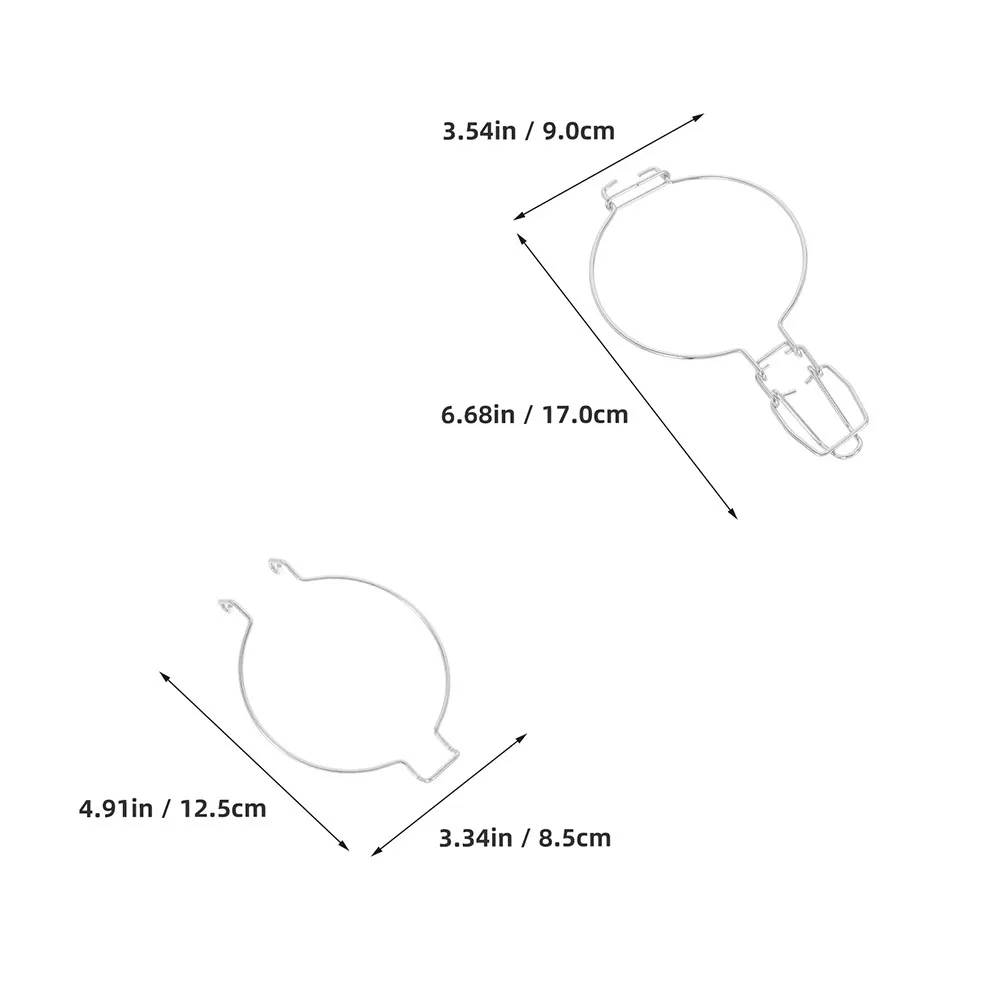 3Pcs Glass Jar Sealing Buckles Stainless Steel Wire Locks for Airtight Food Storage Containers Mason Jar Replacement Fastening image 4