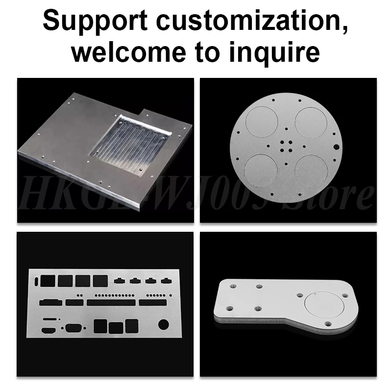Thick 1-6mm 5052 Aluminum Round Plate Aluminum Disc Aluminum Circular Plate Aluminum Circular Sheet Customizable