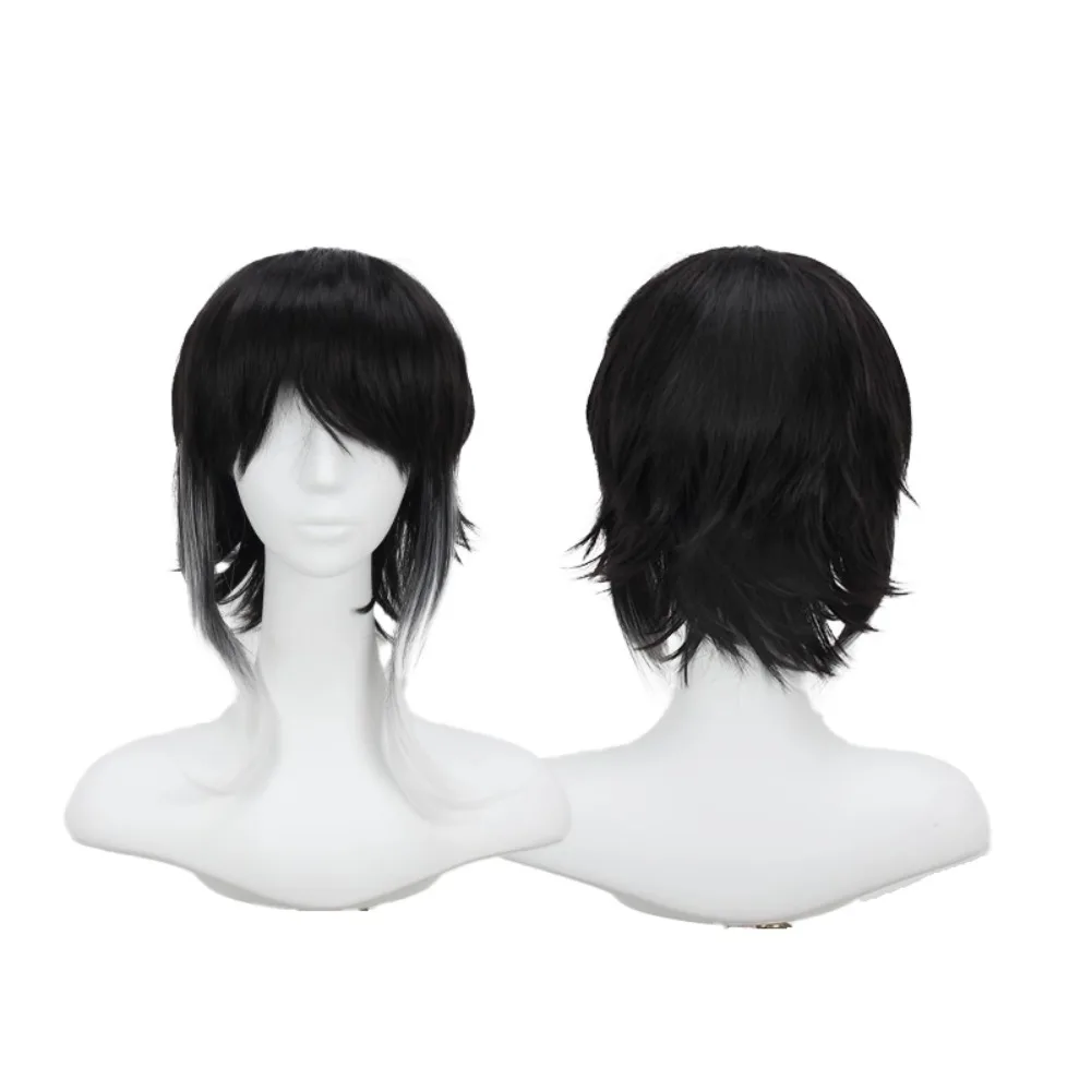 

Bungo Stray Dogs Ryunosuke Akutagawa Ombre Cosplay Wig for Men Women Anime Party