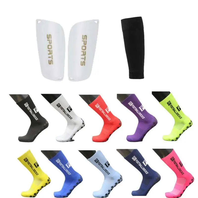 

3 Pairs Unisex Compression Socks Football Socks Non-slip Long Tube Knee High Stockings Socks Striped Soccer Socks Running Socks