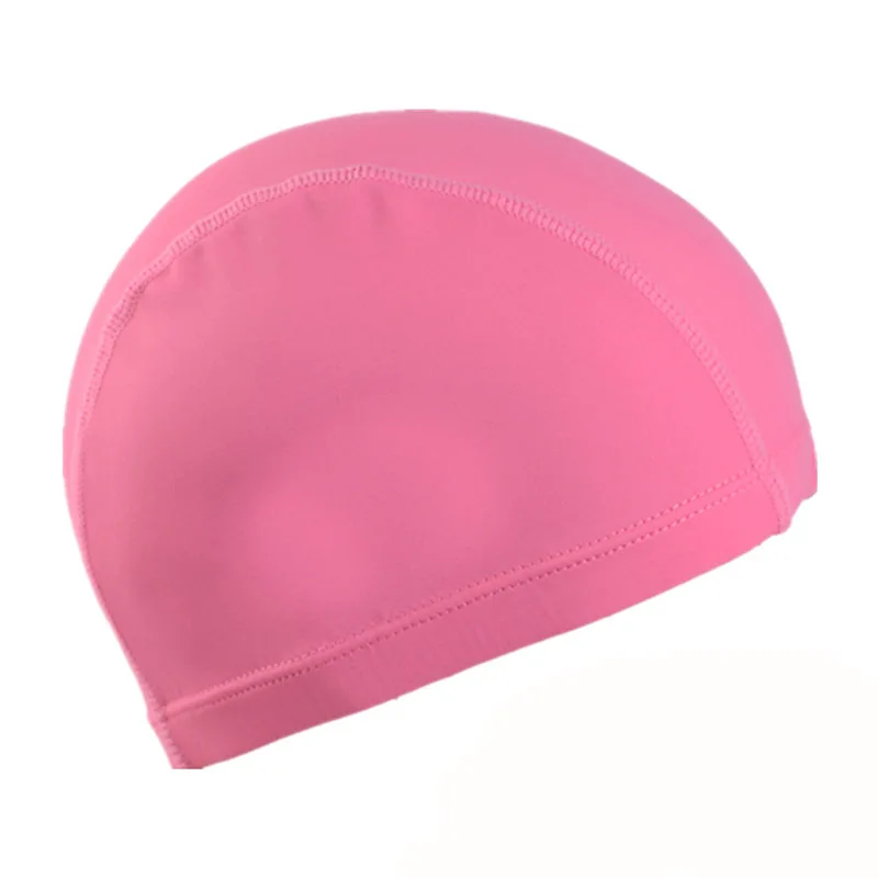 Gorro de buceo Universal para mujer, gorros deportivos de agua duraderos, cómodos de Pvc, resistentes al agua, elasticidad