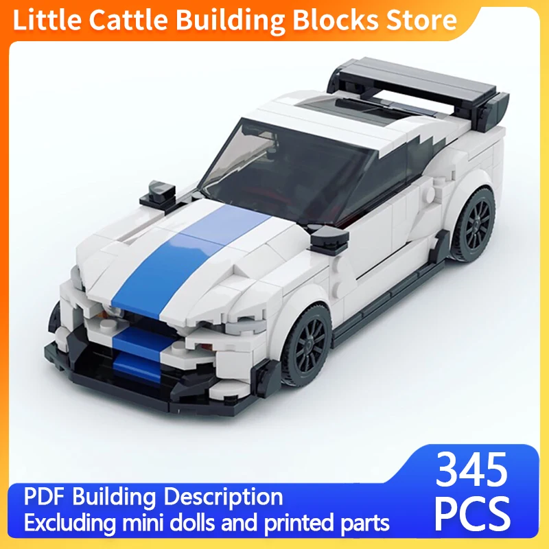 Speed Racing Car Model MOC Building Bricks GT Performance Sports Car Modular Technology Gifts Holiday Assemble Children Toy Suit