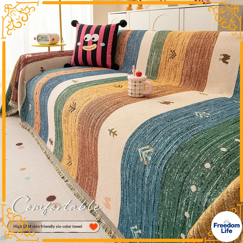 Living Room Sofas Covers for L Shaped Home Sofa Cover with Tassel Sofa Cover L Shaped Sectional Couch Covers for Sofas пуф мешок