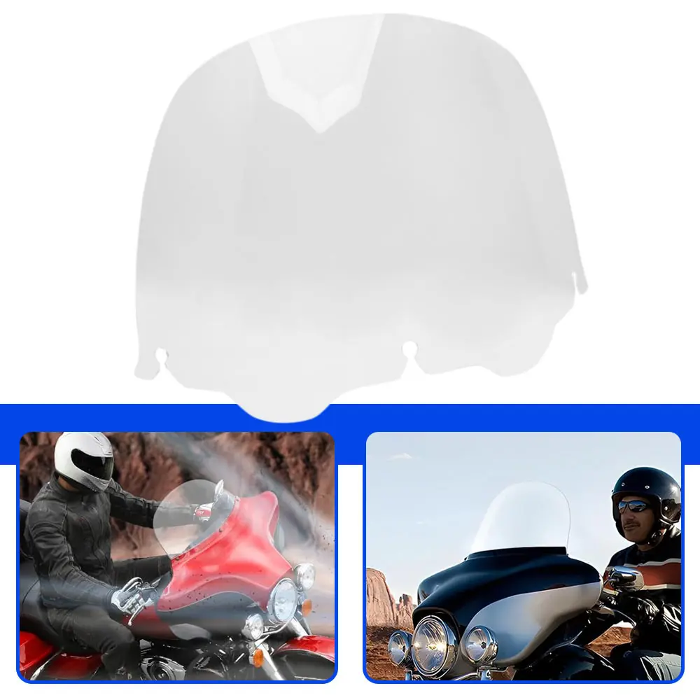 

13-дюймовое ветровое стекло (обтекатель) для мотоциклов Harley Touring Electra Street Glide Ultra Limited 1996-2013, ветроотражатель