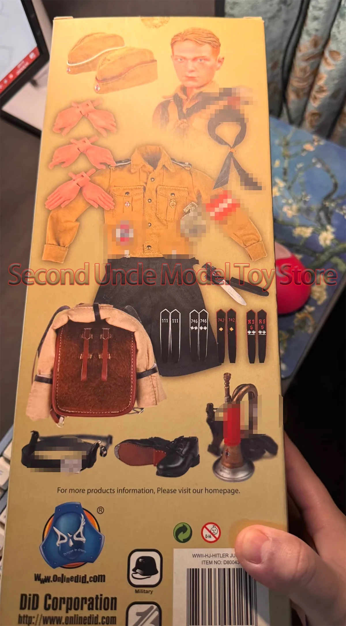 

DID D80043 1/6 12'' Male Soldier Military Action Figure Full Set Collectible Model Toys Gift