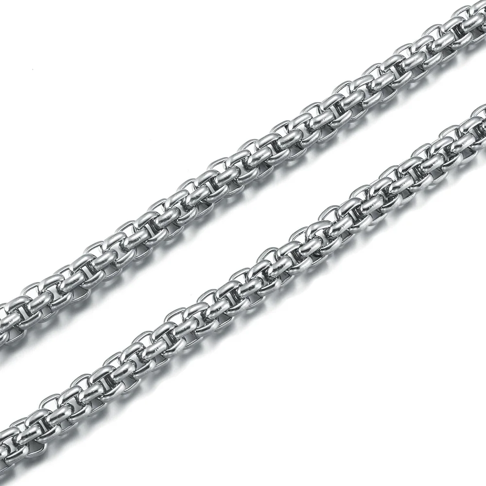 

1 Meter Stainless Steel Thick Twisted Chain For DIY Necklace Jewelry Making Supplies Handmade Findings Accessories Chunky